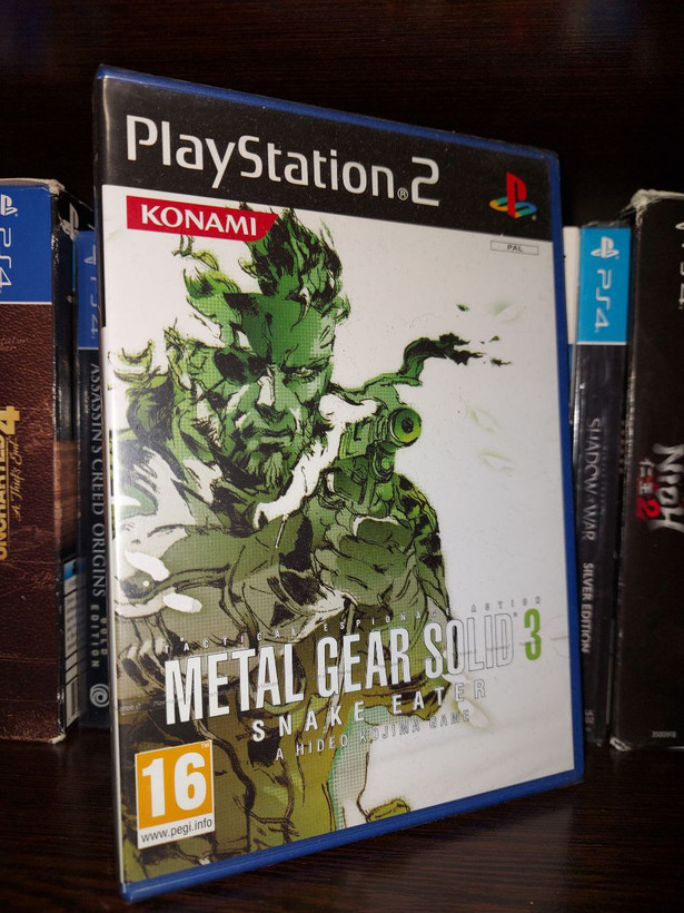 خرید بازی METAL GEAR SOLID 3 SNAKE EATER برای PS2 نسخه اورجینال