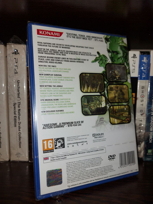 خرید بازی METAL GEAR SOLID 3 SNAKE EATER برای PS2 نسخه اورجینال