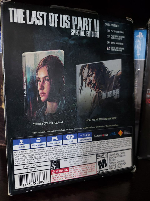 خرید بازی THE LAST OF US PART 2 SPECIAL EDITION بری PS4