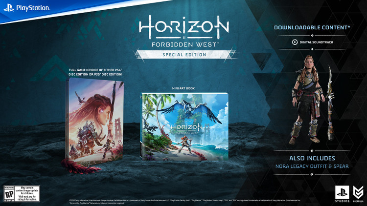 خرید بازی HORIZON FORBIDDEN WEST SPECIAL EDITION برای PS5