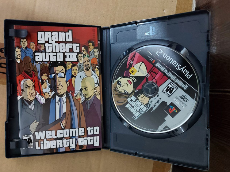 خرید بازی GTA 3 برای PS2 نسخه اورجینال