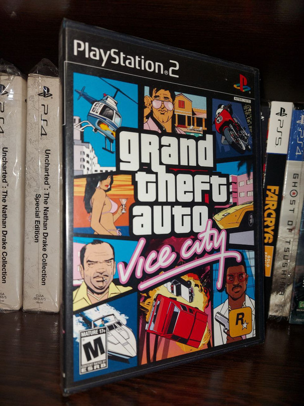 خرید بازی GTA VICE CITY برای PS2 نسخه اورجینال
