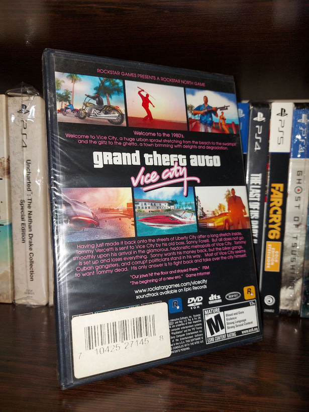 خرید بازی GTA VICE CITY برای PS2 نسخه اورجینال