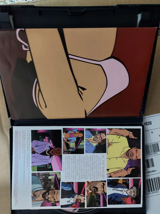 خرید بازی GTA VICE CITY برای PS2 نسخه اورجینال
