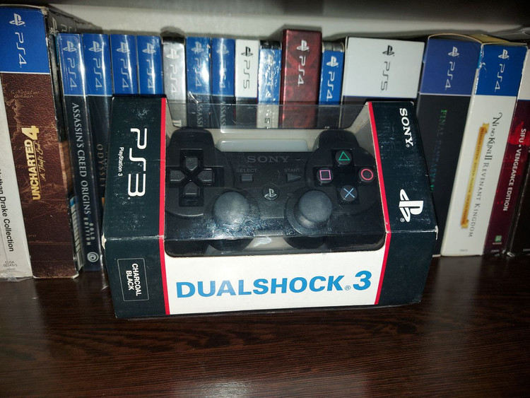 خرید دسته اوریجینال DUALSHOCK 3 (CHARCOAL BLACK) PS3