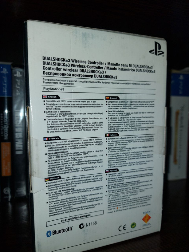 خرید دسته اوریجینال DUALSHOCK 3 (CHARCOAL BLACK) PS3