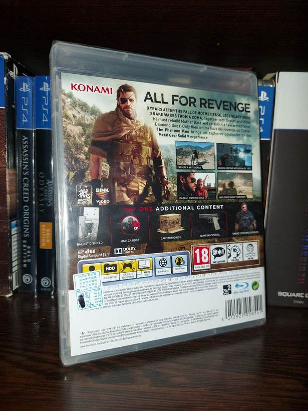 خرید بازی METAL GEAR SOLID V DAY ONE THE PHANTOM PAIN