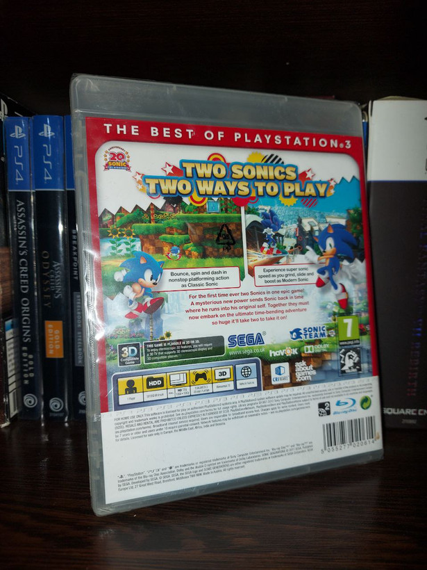 خرید بازی SONIC GENERATIONS برای PS3