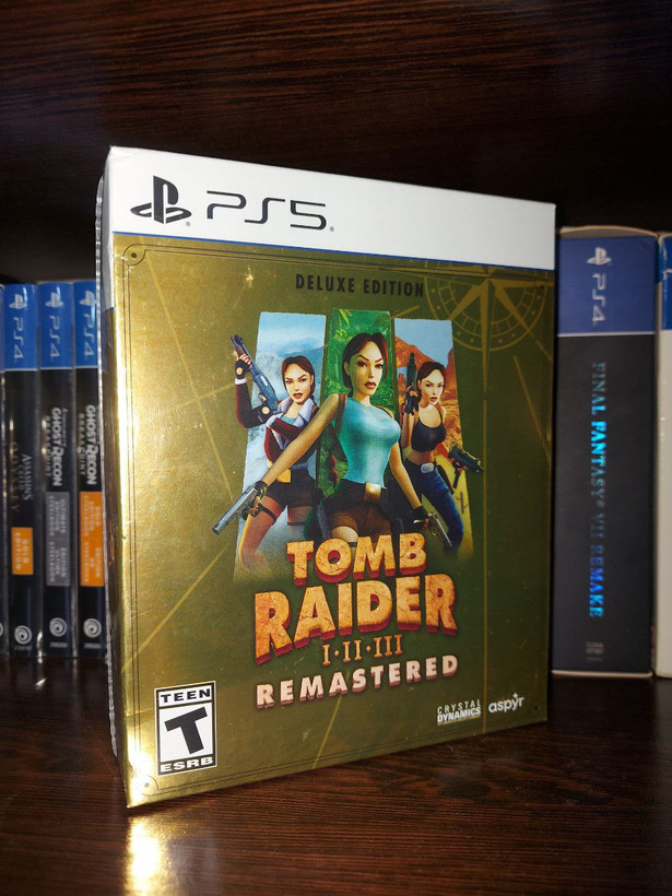 خرید بازی TOMB RAIDER 1-2-3 REMASTRED DELUX برای PS5