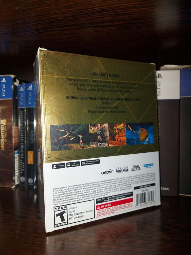 خرید بازی TOMB RAIDER 1-2-3 REMASTRED DELUX برای PS5