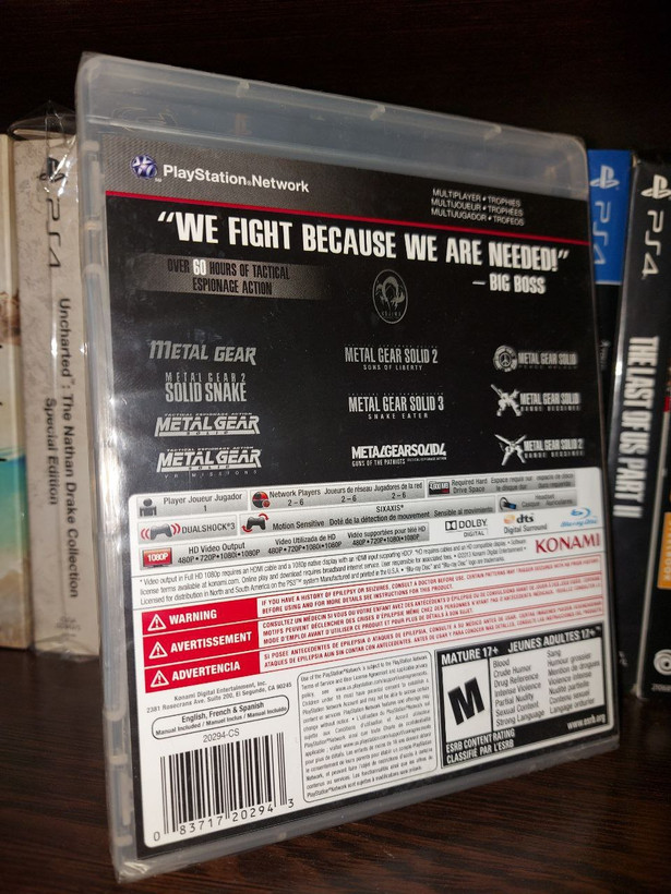 خرید بازی METAL GEAR SOLID LEGACY COLLECTION برای PS3 ریجن 1