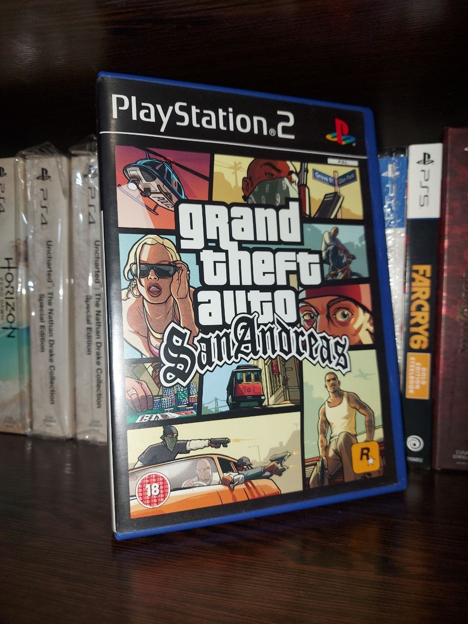 خرید بازی اورجینال GTA SAN ANDREAS برای PS2