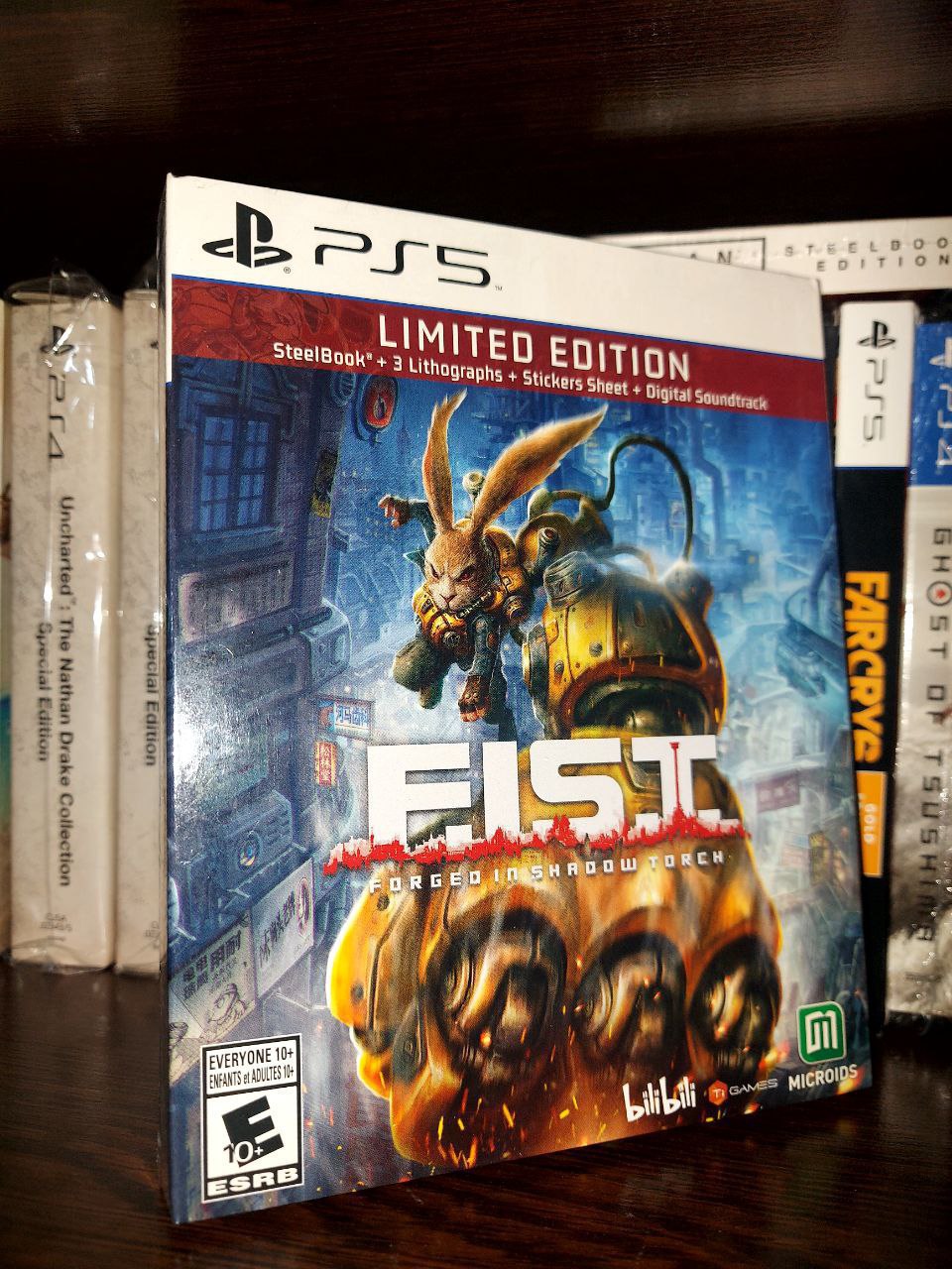 خرید استیل بوک بازی F.I.S.T FORGED IN SHADOW TORCH LIMITED EDITION STEELBOOK  برای PS5