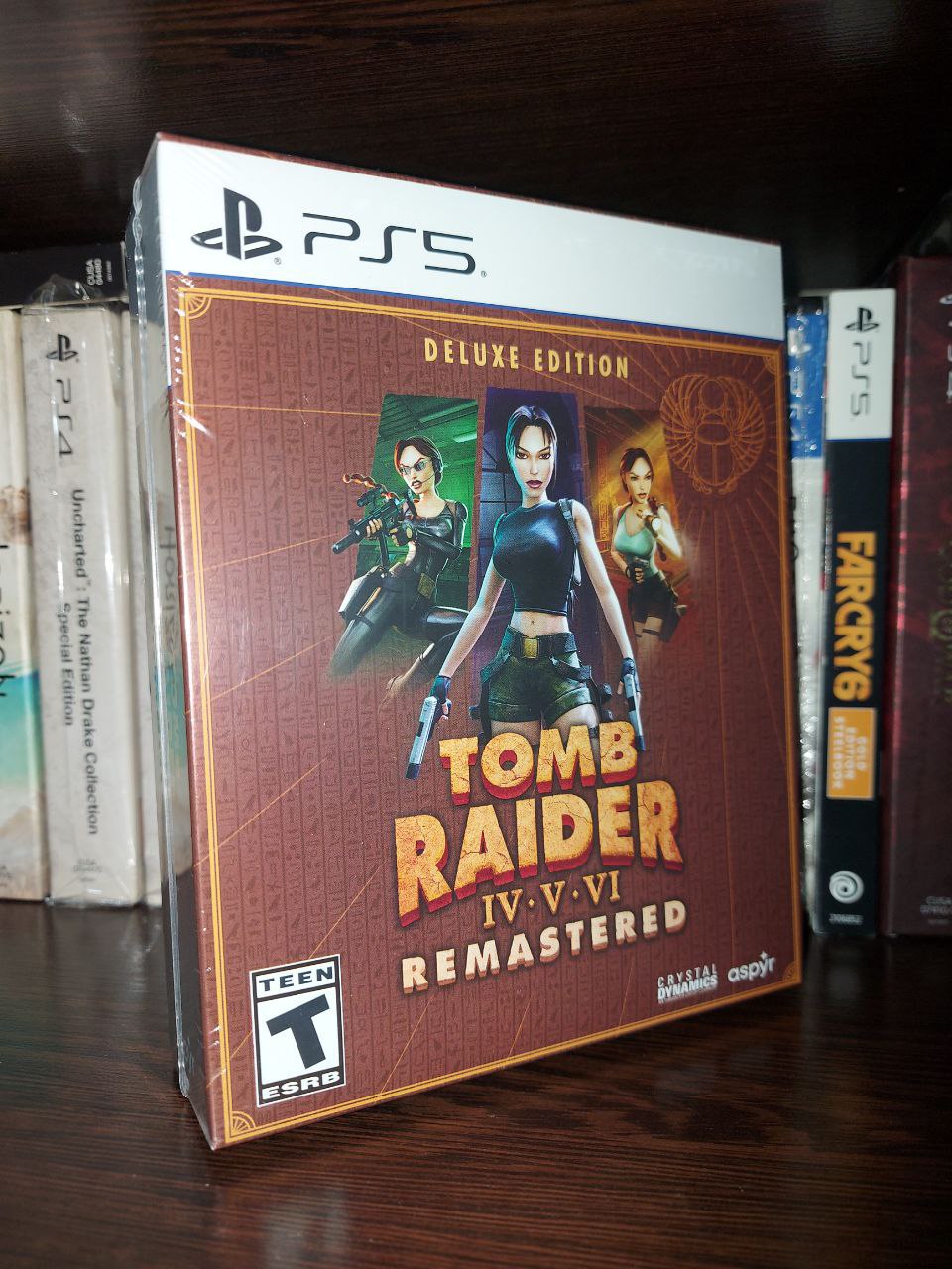 خرید بازی TOMB RAIDER IV-V-VI REMASTRED DELUX برای PS5