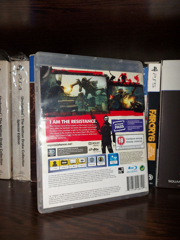 خرید بازی RESISTANCE 3 برای PS3