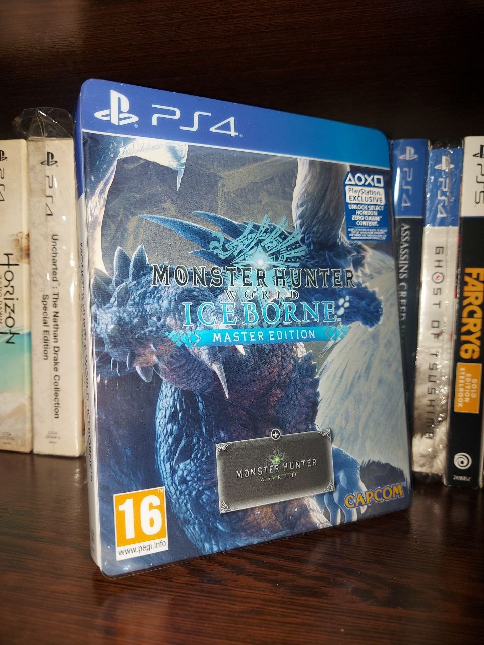خرید بازی MONSTER HUNTER ICEBORN MASTER EDITION برای PS4 ضربه خورده